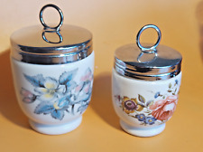 Two Royal Worcester Egg Coddlers  Vintage 1970's picture