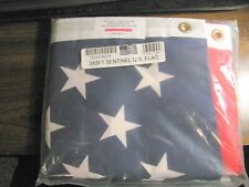 3'x5' Sentinel U.S. Flag - Made in USA - NEW SEALED picture