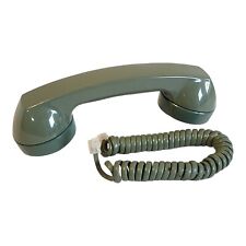 Vintage Western Electric Bell Desk Phone Handset, Retro Green w/Matching Cord picture