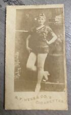 1880’s ~ Gracie Melville ~ HESS Tobacco Card ~ Talent Card  picture
