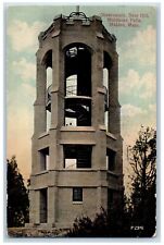 Malden Massachusetts Postcard Observatory Bear Hill Middlesex Fells 1913 Vintage picture