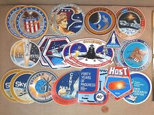 Vintage NASA Sticker Lot, Apollo, Challenger, Skylab, Lewis Research Center picture