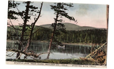 Staff's Lake Near Ward Boulder Colorado Stocked with Trout Postcard Unposted picture