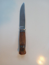 Vintage/Antique/Old Fixed blade Knife. W.C. Slocum, U.S. 8.5''. Bone/Wood/Carbon picture