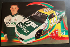 1996 Randy Porter #48 UniFirst Sammy Kershaw Ford - NASCAR Hero Card Handout picture