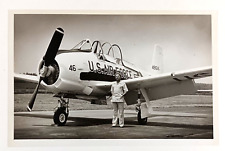 1980 Charlotte NC North American Aviation T-28 US Air Force Plane Press Photo picture