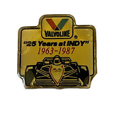 Valvoline 1987 Indianapolis Indy 500 IndyCar Race Track Car Lapel Pin Pinback picture