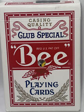 MGM GRAND HOTEL & Casino Playing Cards Detroit RED Diamond Back 2016 Bee picture