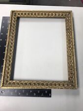 Antique Gold Gilt Gesso Ornate Picture Frame 8x10 Wood picture