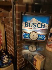 Bush Beer Lighted Beer Clock picture