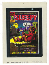 1974 Topps Wacky Packages 11th Series 11 SLEEPY MAGAZINE ex+ picture
