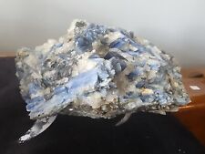 15 lb  Rare Natural beautiful Blue KYANITE with Quartz Crystal Specimen Rough picture