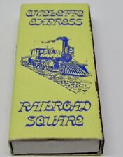 Omelette Express Railroad Square SANTA ROSA 112 4th St. California Matchbook picture