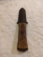Vintage Hori Hori Knife With The Wood Handle picture
