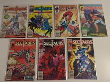 Sectaurs #1-8 Marvel 1985 Newsstand Edition Comic Book Set Warriors Of Symbion picture
