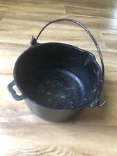 Enameled 2 Quart Cast Iron Kettle with Handle picture