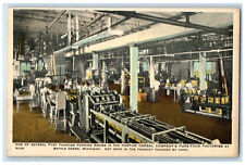 c1940's One of Several Toasties Packing Rooms Postum Cereal Co. MI Postcard picture