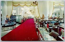 Vtg Seattle Washington Frederick & Nelson Department Store Red Carpet Postcard picture