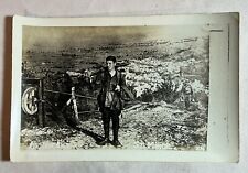 Antique Photo WWI Solider 1914-1919. Black & White. 3 X 4.5. Very Good Condition picture