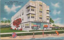 Postcard Hotel Imperial Miami Beach FL 1949 picture