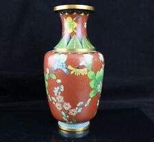 Antique Chinese Cloisonne Vase 9.25