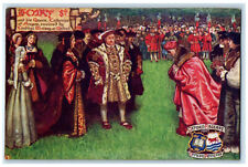 c1910 Queen Catherine of Aragon Oxford England Oilette Tuck Art Postcard picture