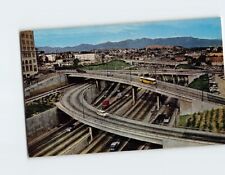 Postcard Harbor Freeway, Looking North From Sixth Street, Los Angeles, CA picture