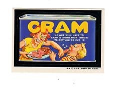 1974 Topps Wacky Packages Cram Spam Top Slants Variation 5th Series 5 EX+ picture