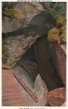 N. Woodstock, NH, Lost River, Entrance to Center of Earth, Old Postcard a3519 picture