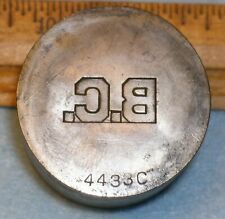 Antique 1922-1923 BC COLLAR PIN Stamping Die * MC LILLEY  picture