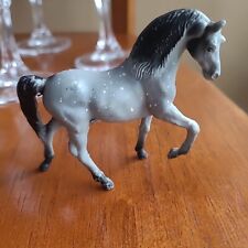Miniature Gray  Prancing Horse Durham Industries Cast Metal 1976 Dapple Gray picture