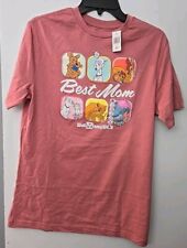 Disney Parks Best Mom T-shirt Adult Unisex Small Pink Bambi Simba Disney World picture