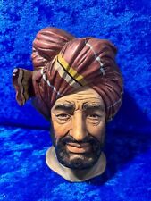 Vintage Royal Crown Sultan Sheik Head Bust #55/860 7.5 x 5.5 x 5