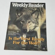 1995 Weekly Reader Magazine Wolf Conflict In Russia Chechnya Bikes Beat Out Cars picture