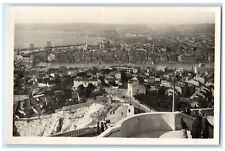 Marseille Bouches-du-Rhône France RPPC Photo Postcard General View c1940's picture