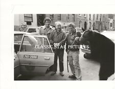 K696 Burt Convy with bear and taxi cab with ? 1980s ?8 x 10 vintage photo picture