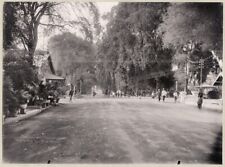 1890's/1900 PHOTO - DUTCH EAST INDIES INDONESIA CEPHAS - STREET YOGYAKARTA ? picture