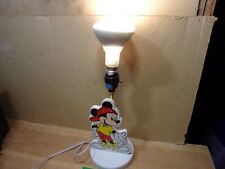 Classic Disney Mickey with hat Lamp Wood & Metal underwriters laboratories picture