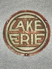 Vintage Embossed Lake Erie Advertising Sign/Badge picture