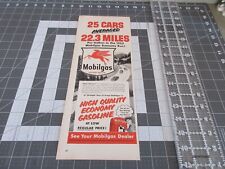 1953 Mobilgas, High Quality Economy Gasoline, Vintage Print Ad picture