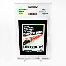 DANGER ZONE Stopping Distance Card 2023 GleeBeeCo Holo Fun #DNST-L /49 picture