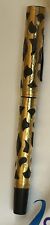 Vintage Waterman’s 18k Gold Filled Filigree Fountain Pen Ideal Clip Cap picture