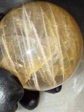 Golden Healer Sphere Natural Healing Crystal Beautiful Small Sphere  picture