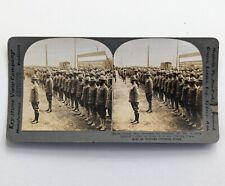 Black Soldiers WW1 Stereoview c1918 African American Troops Railroad Train picture