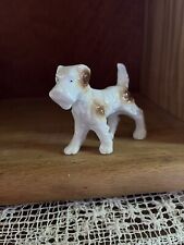 Rare Vintage Aierdale Terrier Dog Ceramic Figurine picture