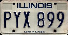 Vintage 1980s Illinois License Plate - Crafting Birthday MANCAVE Nostalgic retro picture