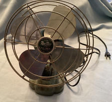 VINTAGE REX RAY X496 DESK FAN REXALL DRUG COMPANY USA WORKS GREAT DECO LOOK picture