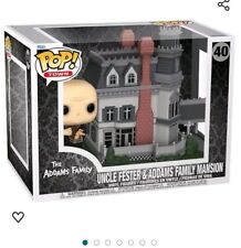 The Addams Family Uncle Fester & Addams Family Mansion Pop Town #40 Preorder picture
