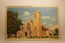 Postcard Memorial Reformed Church, Akron OH Z27 picture
