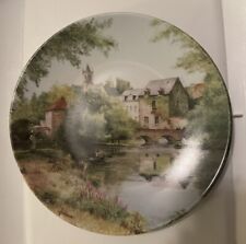 Vintage Limoges France Porcelain Plate French Country Landscape picture